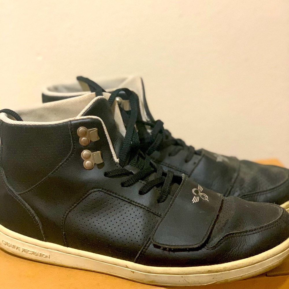 Creative Recreation Cesario HI Black White